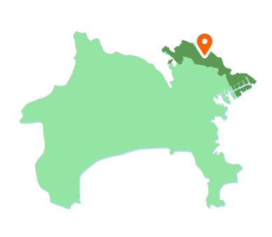 川崎市の地図