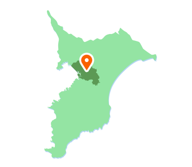 千葉市の地図