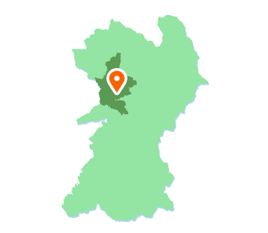 熊本市の地図
