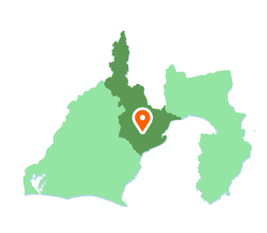 静岡市の地図
